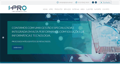 Desktop Screenshot of hpro.com.br