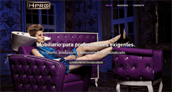 Desktop Screenshot of hpro.es